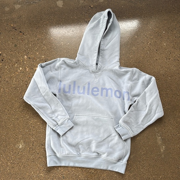 All Yours Hoodie chambray logo hoodie - Picture 3 of 12